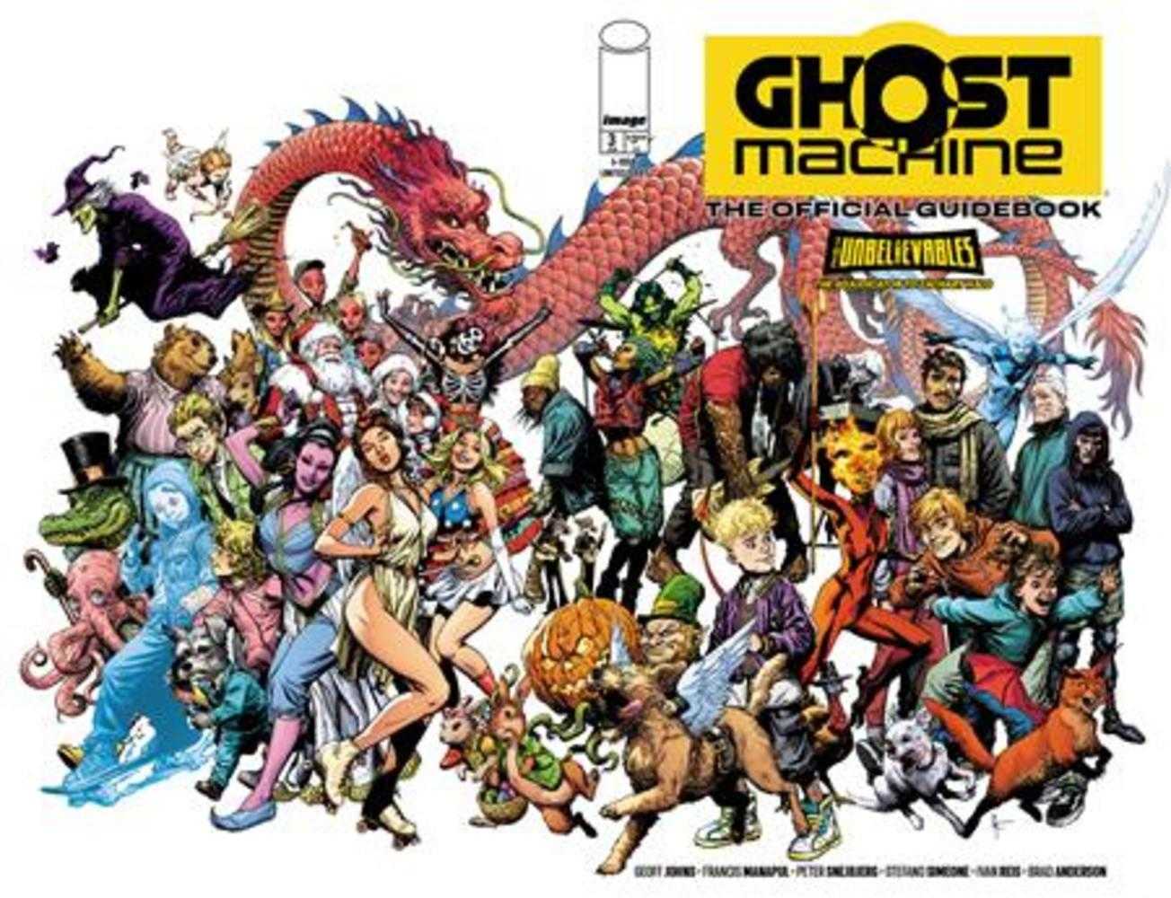 Ghost Machine The Official Guidebook #3 (Of 5) Cover A Gary Frank & Brad Anderson Wraparound | Game Master's Emporium (The New GME)