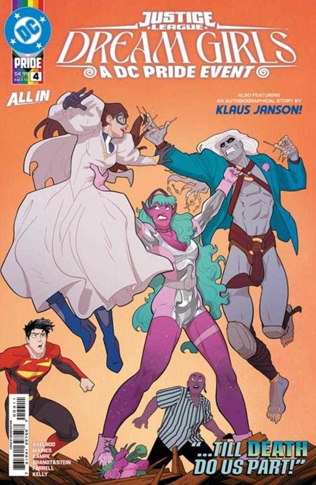 Justice League Dream Girls A DC Pride Event #4 (Of 4) Cover A Brandt&Stein | Game Master's Emporium (The New GME)