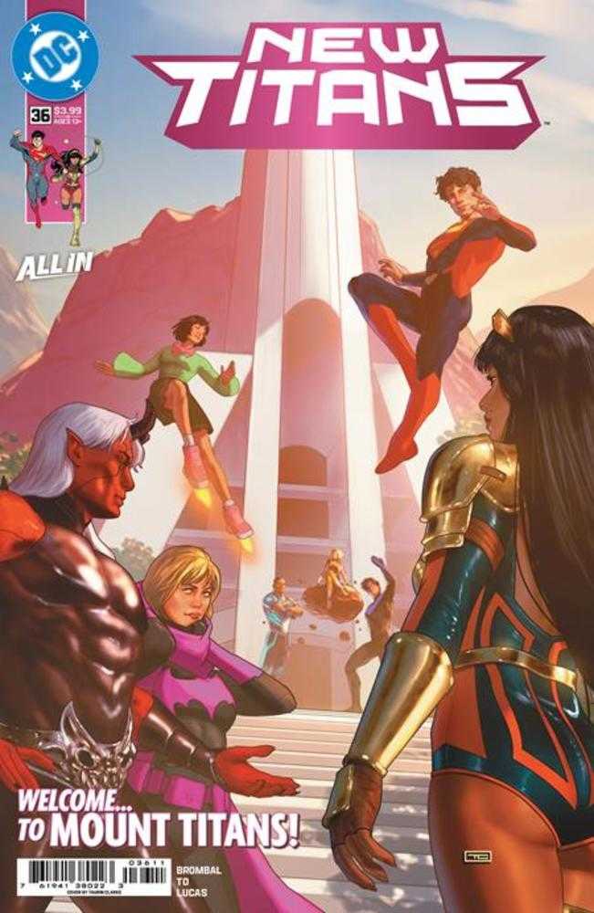 New Titans #36 Cover A Taurin Clarke | Game Master's Emporium (The New GME)