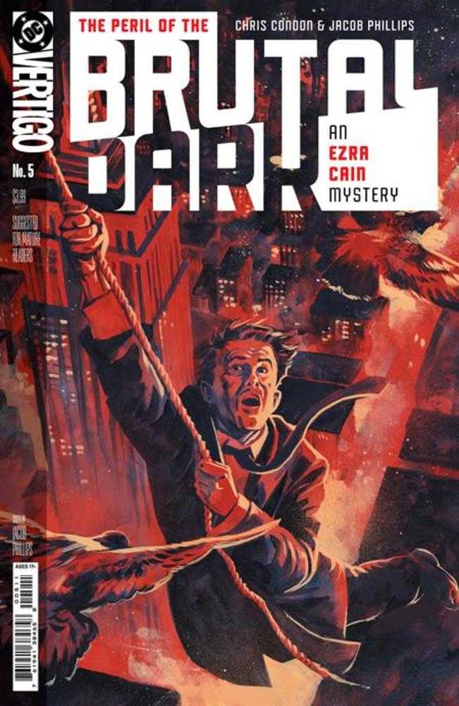 The Peril Of The Brutal Dark An Ezra Cain Mystery #5 (Of 6) Cover A Jacob Phillips (Mature) | Game Master's Emporium (The New GME)