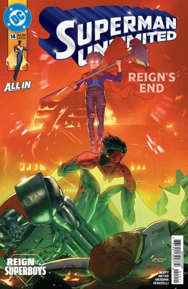 Superman Unlimited #14 Cover A Taurin Clarke (The Reign Of The Superboys) | Game Master's Emporium (The New GME)