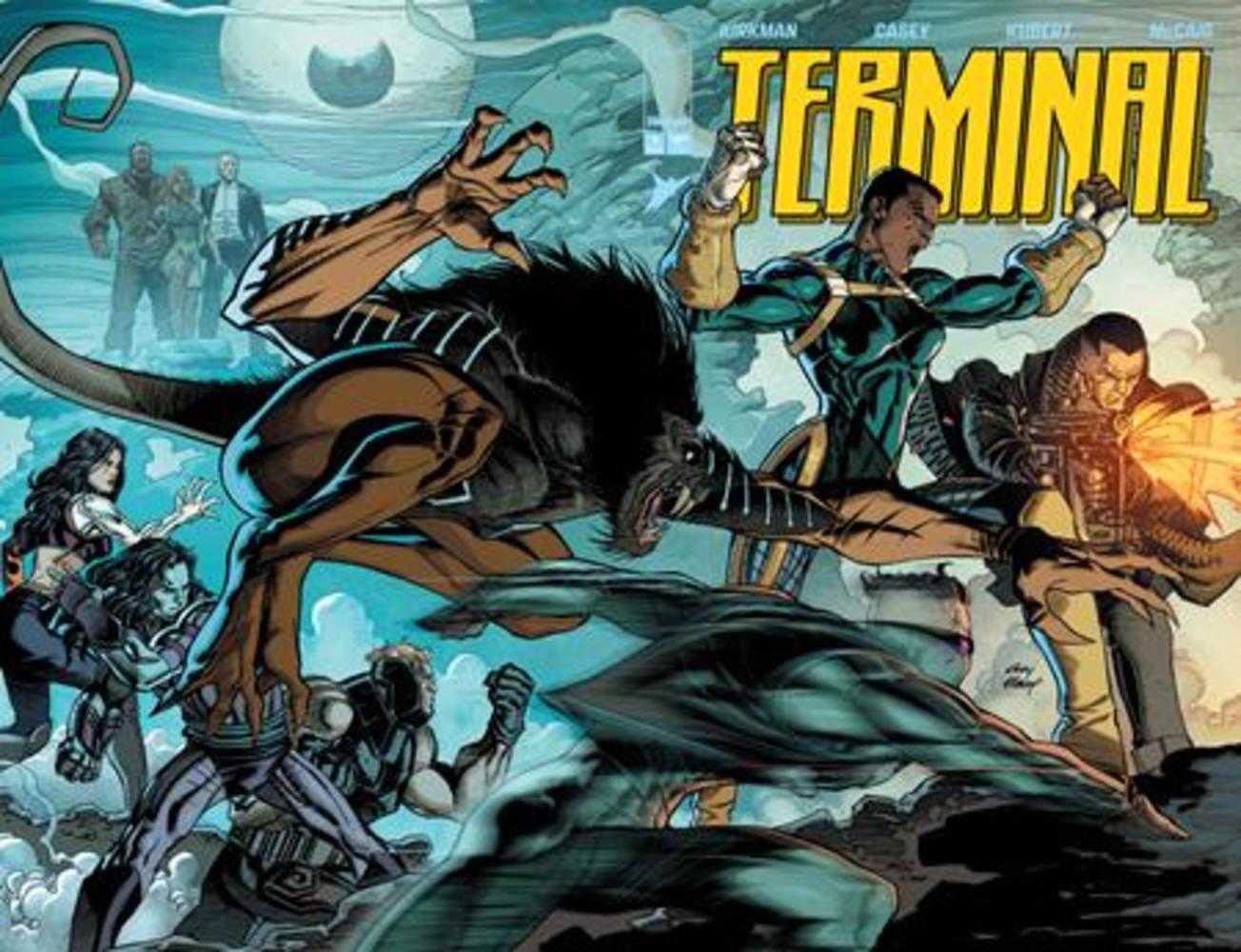 Terminal #1 Cover A Andy Kubert & Dave Mccaig Connecting Wraparound (Mature) | Game Master's Emporium (The New GME)