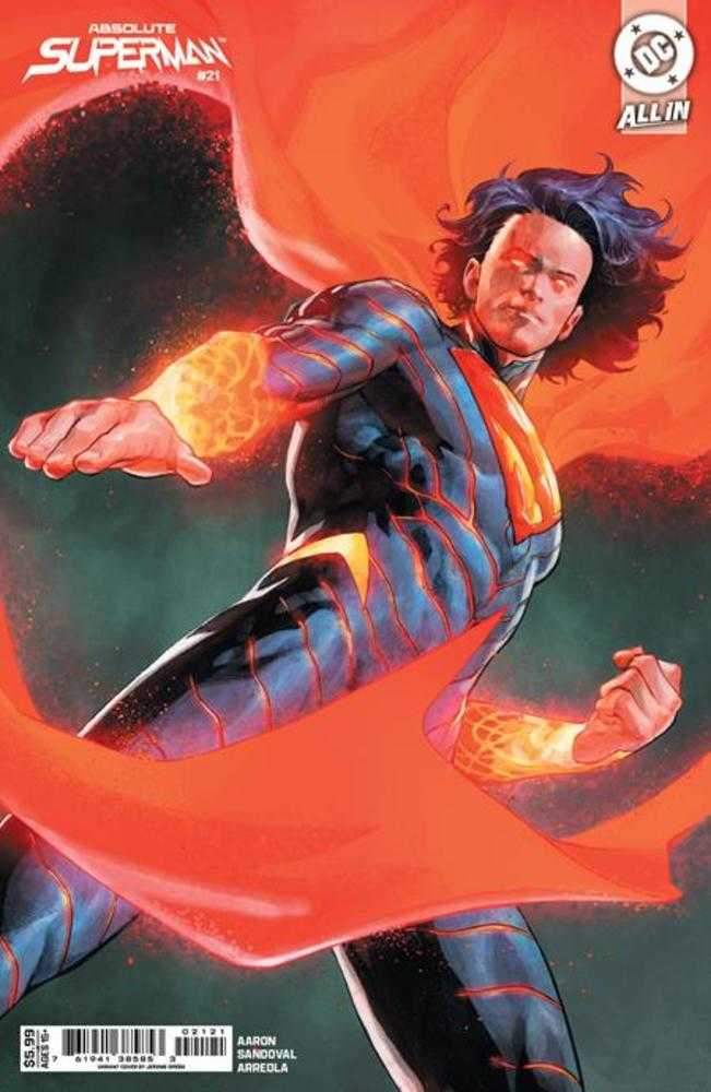 Absolute Superman #21 Cover B Jerome Opena Card Stock Variant | Game Master's Emporium (The New GME)