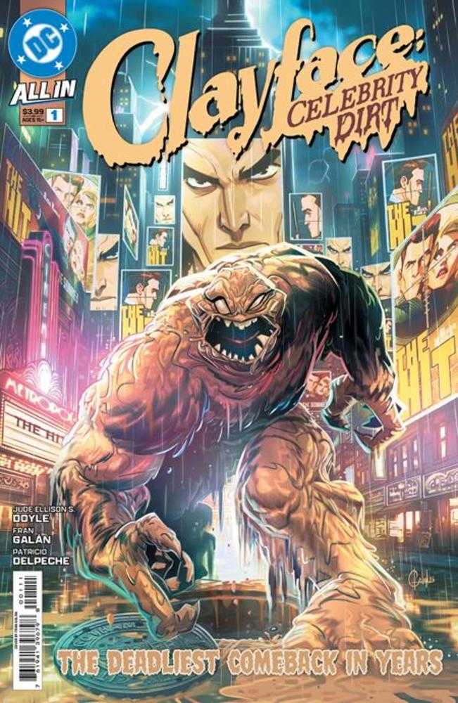 Clayface Celebrity Dirt #1 (Of 6) Cover A Fran Galan | Game Master's Emporium (The New GME)