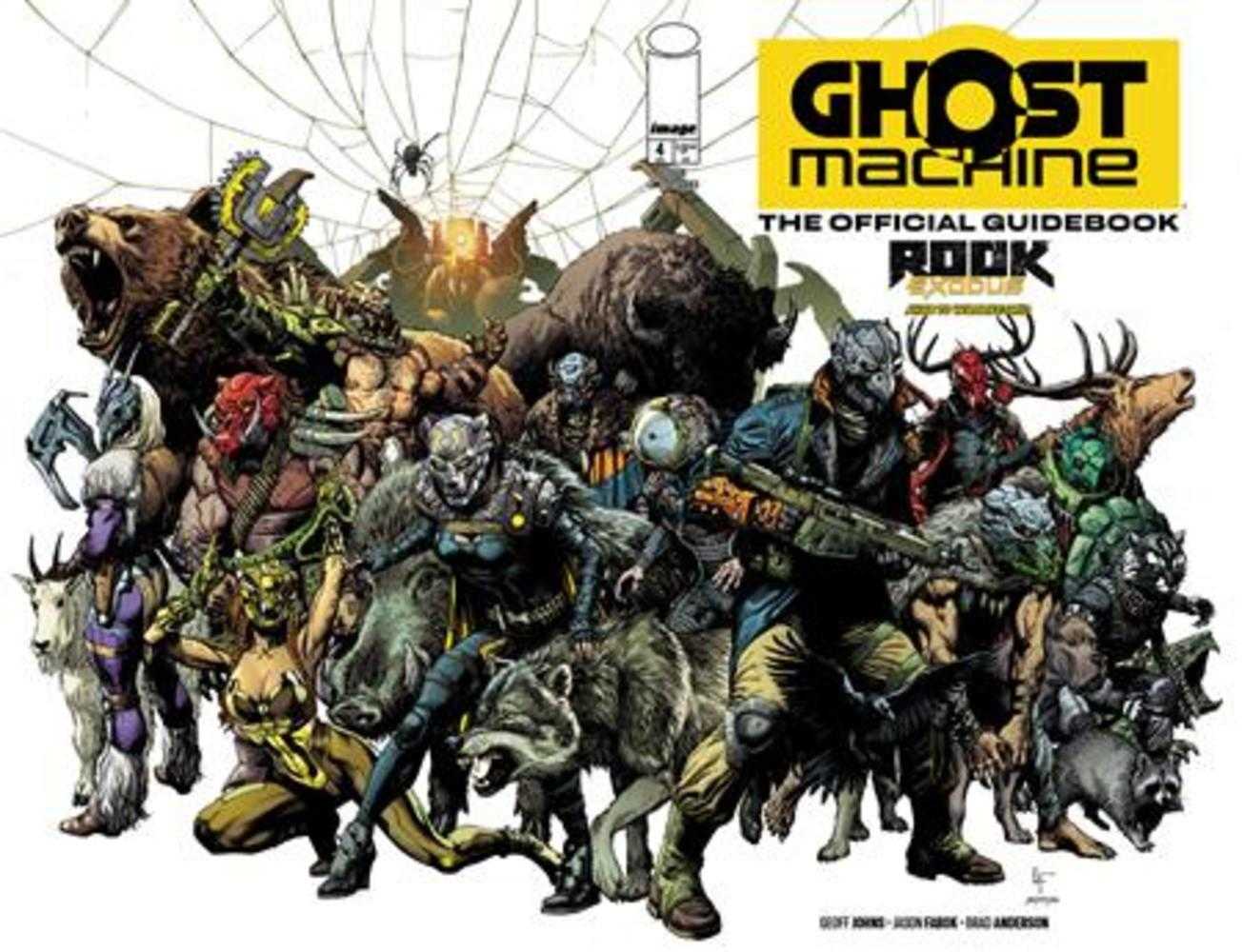 Ghost Machine The Official Guidebook #4 (Of 5) Cover A Gary Frank & Brad Anderson Wraparound | Game Master's Emporium (The New GME)