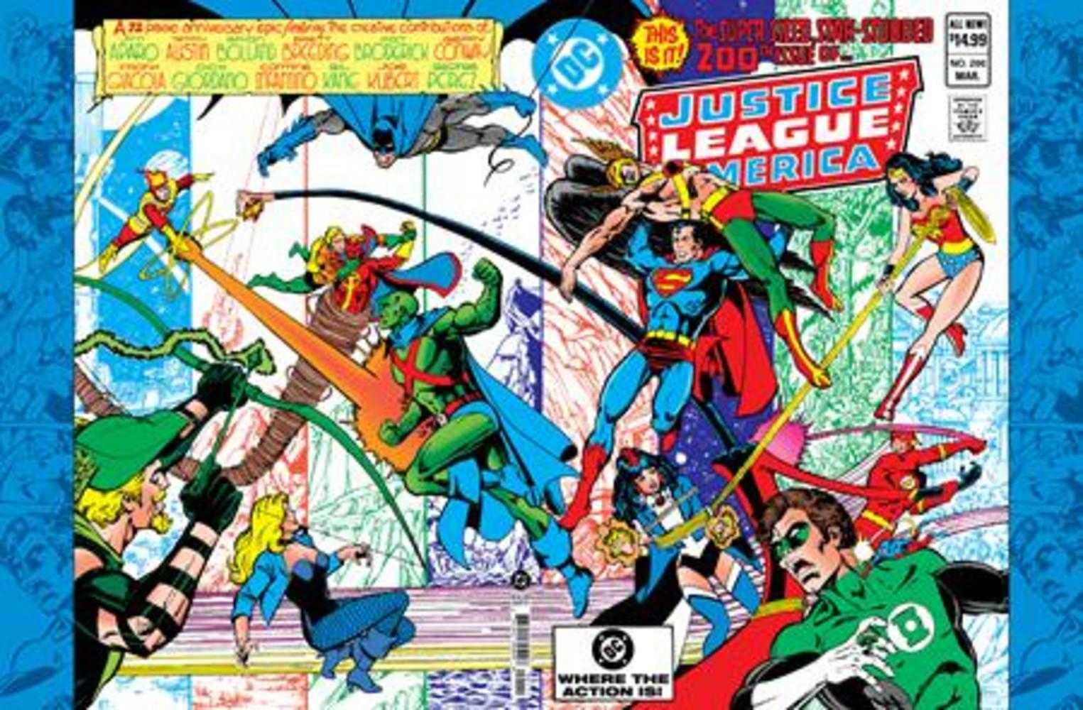 Justice League Of America #200 Facsimile Edition Cover A George Perez | Game Master's Emporium (The New GME)