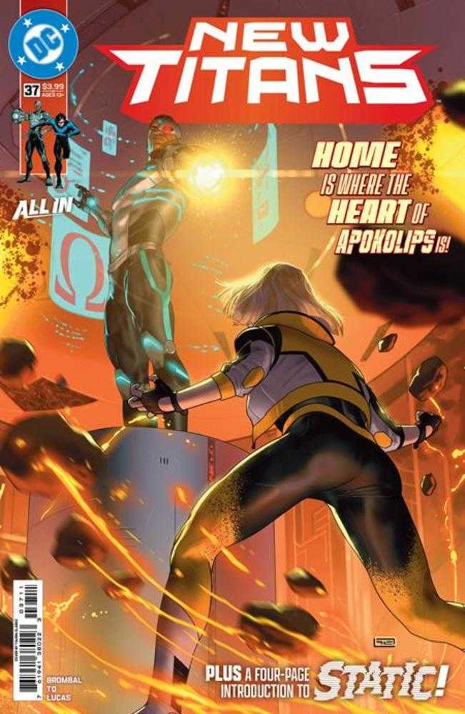 New Titans #37 Cover A Taurin Clarke | Game Master's Emporium (The New GME)
