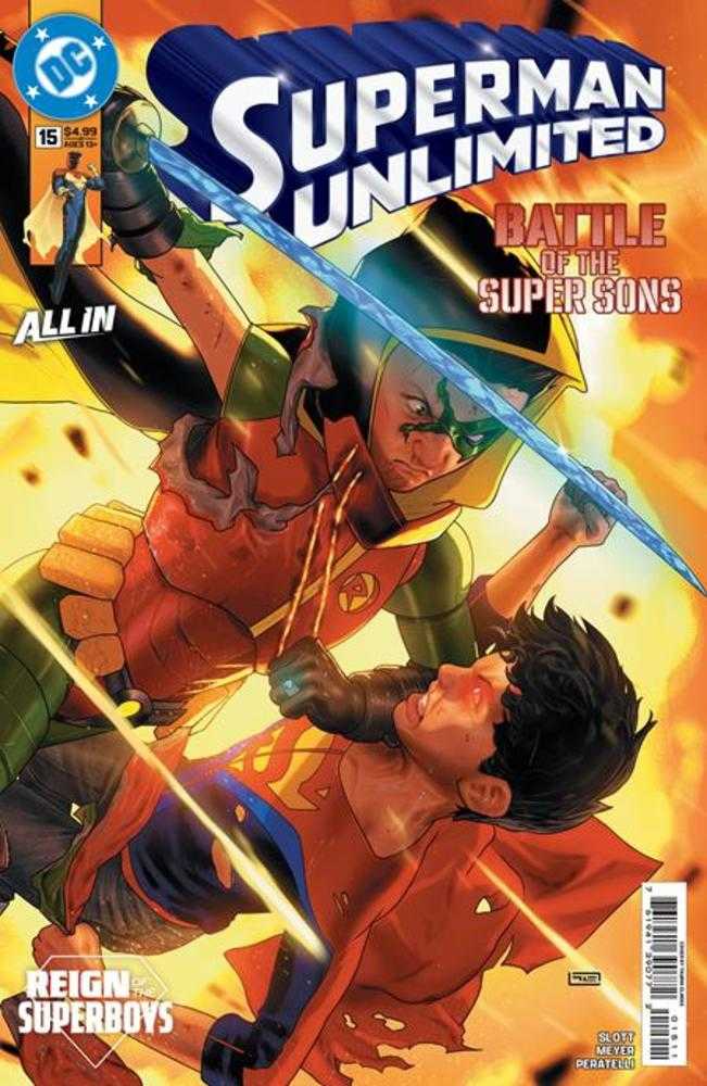 Superman Unlimited #15 Cover A Taurin Clarke (The Reign Of The Superboys) | Game Master's Emporium (The New GME)