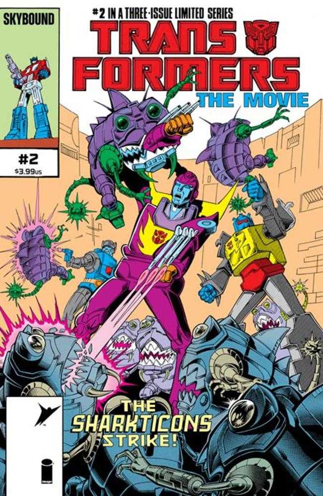 The Transformers The Movie 40 Th Anniversary Edition #2 (Of 3) Cover B Don Perlin & Ian Akin & Brian Garvey Variant | Game Master's Emporium (The New GME)