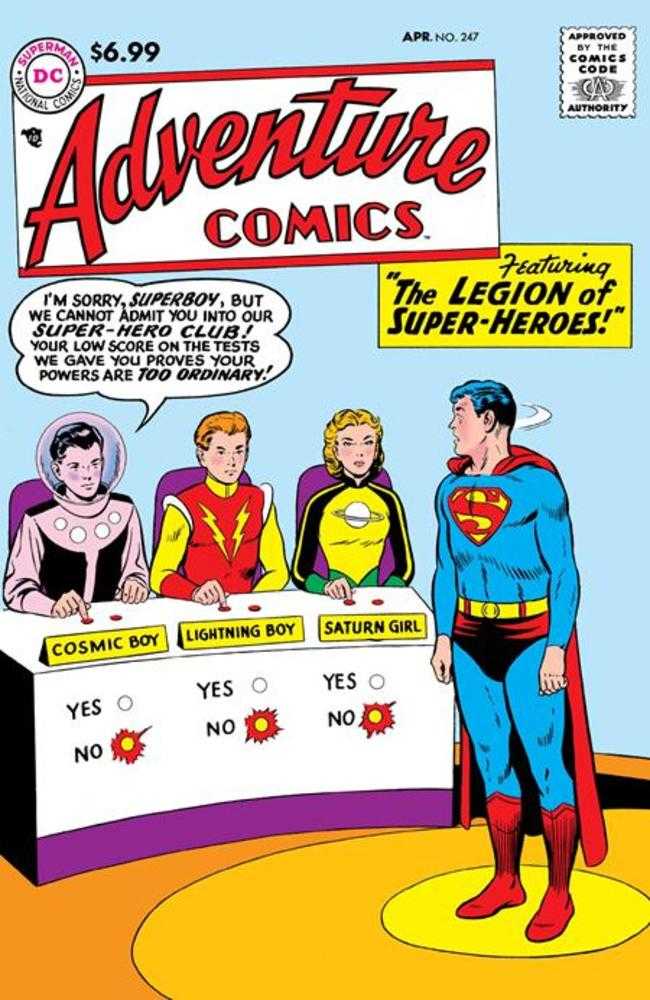 Adventure Comics #247 Facsimile Edition Cover C Curt Swan Foil Variant | Game Master's Emporium (The New GME)