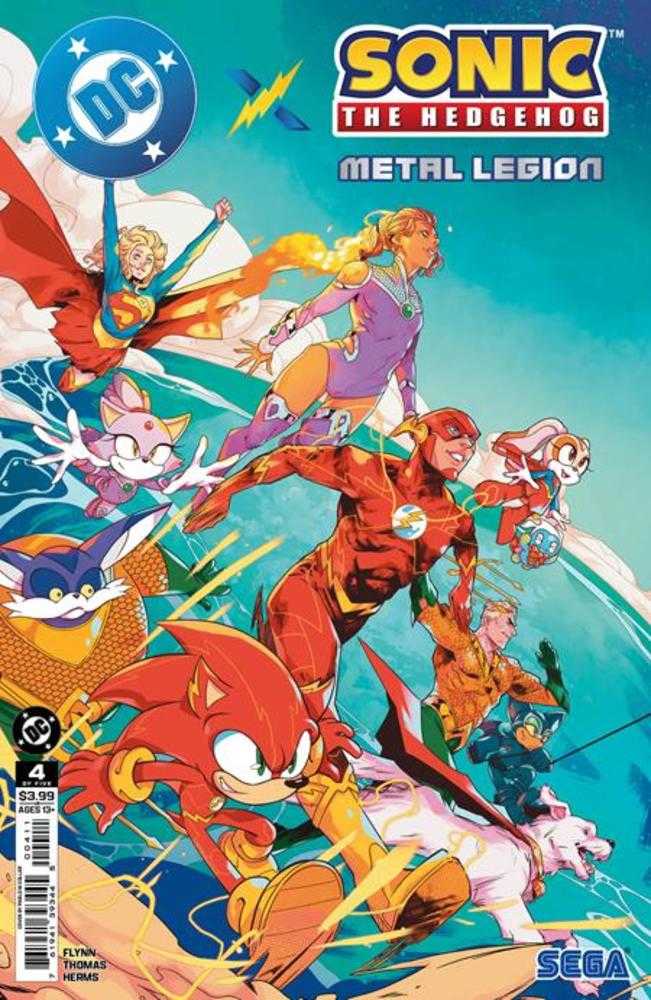 DC X Sonic The Hedgehog Metal Legion #4 (Of 5) Cover A Pablo M Collar | Game Master's Emporium (The New GME)