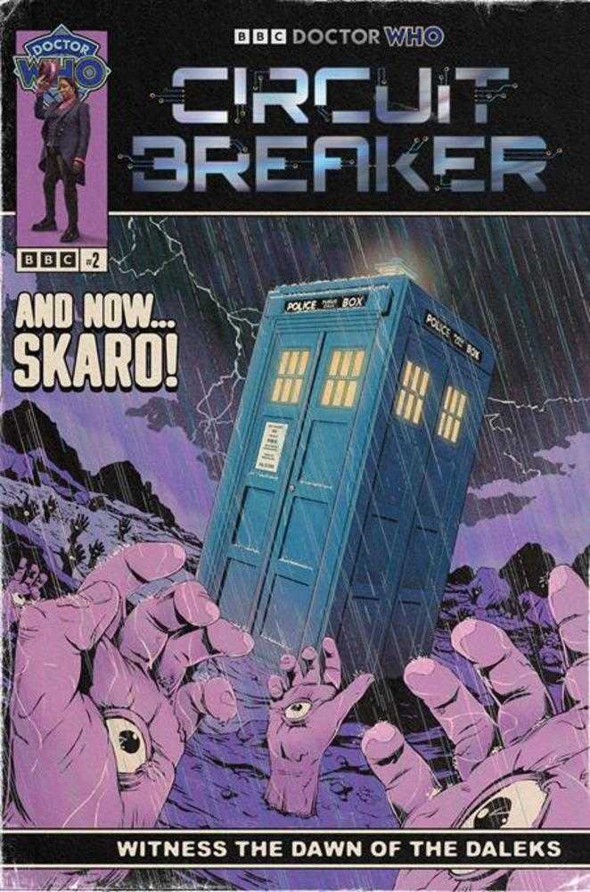 Doctor Who Circuit Breaker #2 (Of 2) Cover D Flops Dalek Takeover Cardstock Variant | Game Master's Emporium (The New GME)