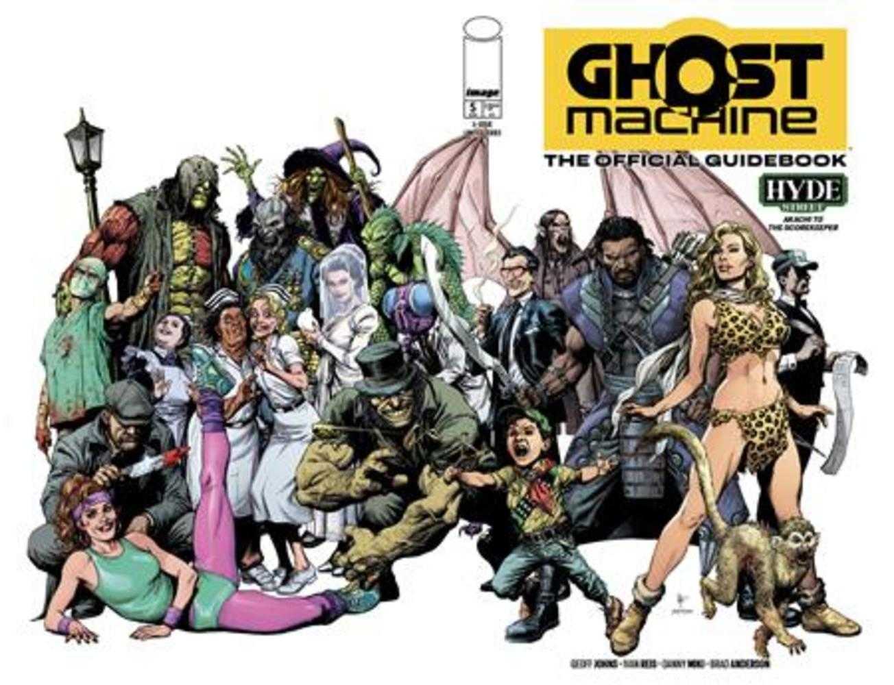 Ghost Machine The Official Guidebook #5 (Of 5) Cover A Gary Frank & Brad Anderson Wraparound | Game Master's Emporium (The New GME)