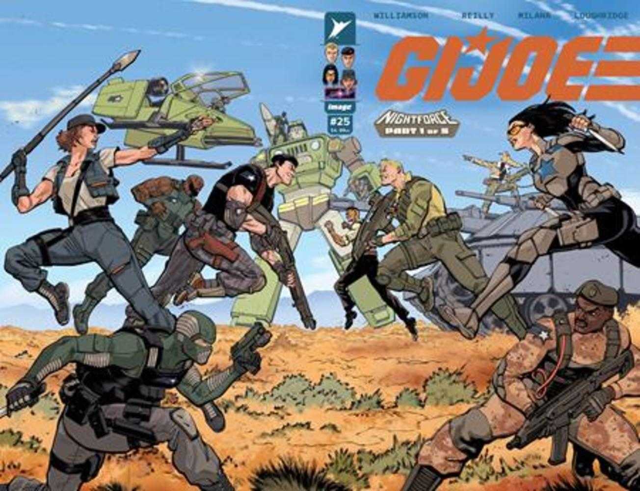 G.I. Joe #25 Cover A Tom Reilly Wraparound | Game Master's Emporium (The New GME)