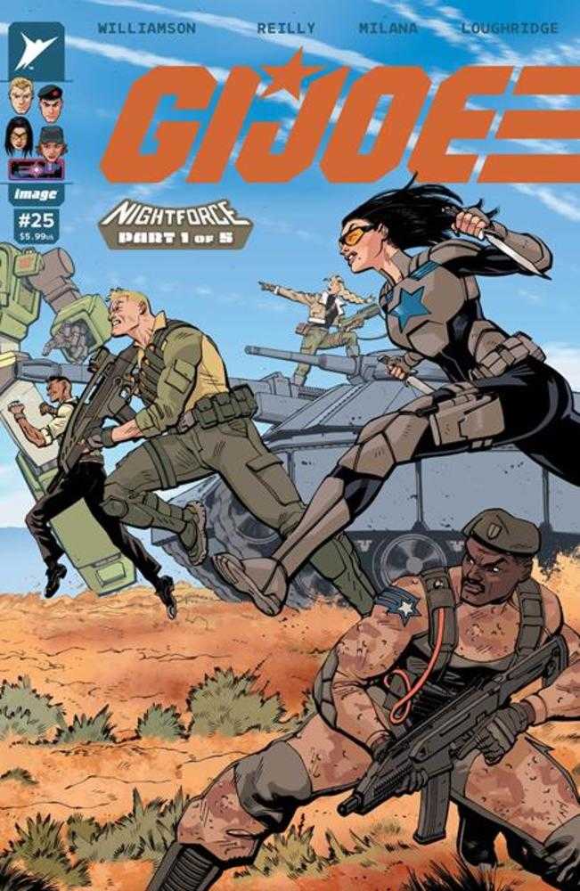 G.I. Joe #25 Cover I Tom Reilly Wraparound Foil Variant | Game Master's Emporium (The New GME)