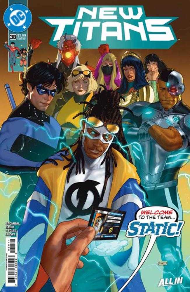 New Titans #38 Cover A Taurin Clarke | Game Master's Emporium (The New GME)
