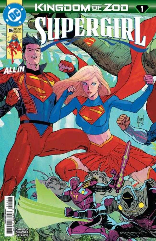 Supergirl #16 Cover A Guillem March Connecting (Kingdom Of Zod) | Game Master's Emporium (The New GME)