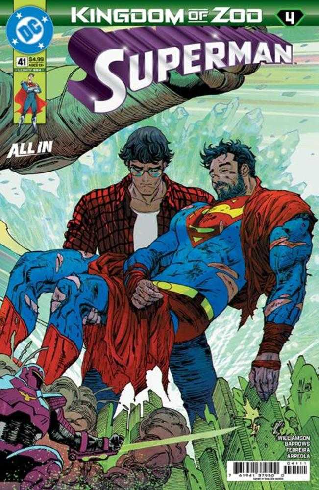 Superman #41 Cover A Guillem March Connecting (Kingdom Of Zod) | Game Master's Emporium (The New GME)