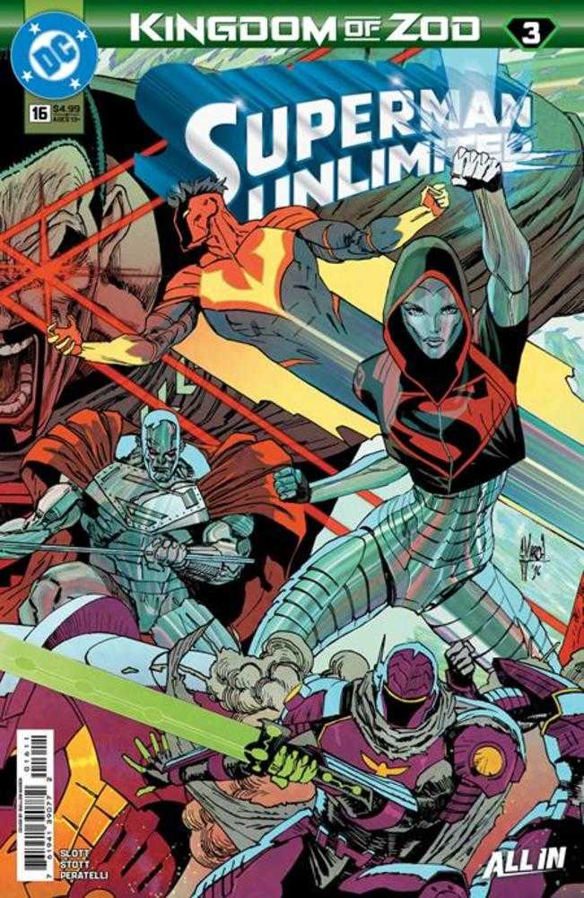 Superman Unlimited #16 Cover A Guillem March Connecting (Kingdom Of Zod) | Game Master's Emporium (The New GME)