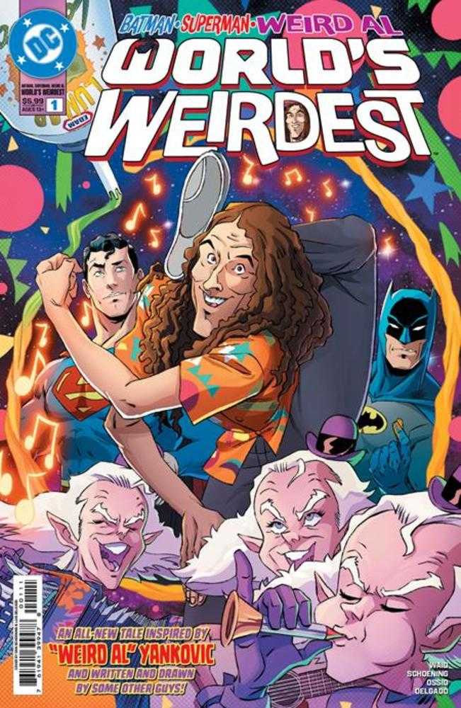 Batman Superman Weird Al Worlds Weirdest #1 (One Shot) Cover A Dan Schoening | Game Master's Emporium (The New GME)