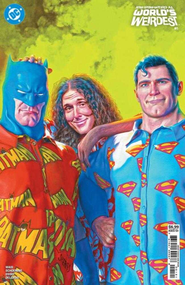 Batman Superman Weird Al Worlds Weirdest #1 (One Shot) Cover B Mark Spears Card Stock Variant | Game Master's Emporium (The New GME)