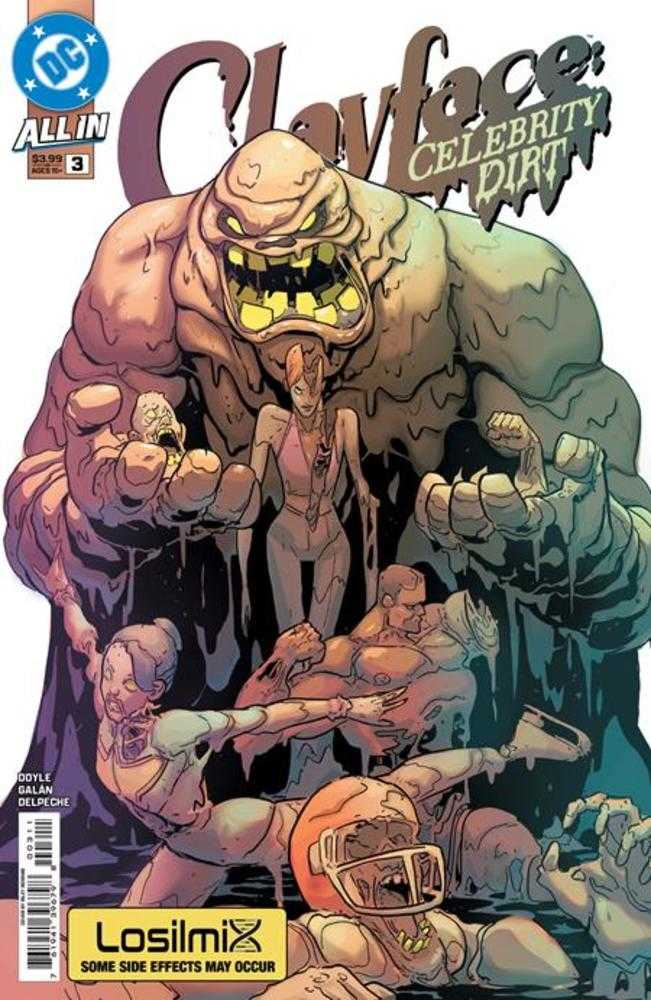Clayface Celebrity Dirt #3 (Of 6) Cover A Riley Rossmo | Game Master's Emporium (The New GME)