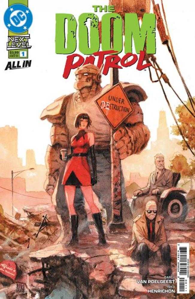 Doom Patrol #1 Cover A Niko Henrichon | Game Master's Emporium (The New GME)