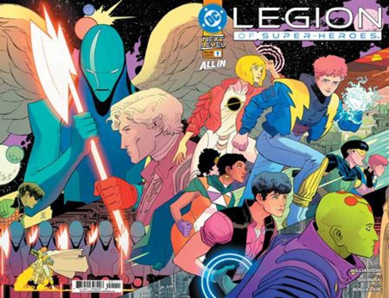 Legion Of Super Heroes #1 Cover A Hayden Sherman Wraparound | Game Master's Emporium (The New GME)