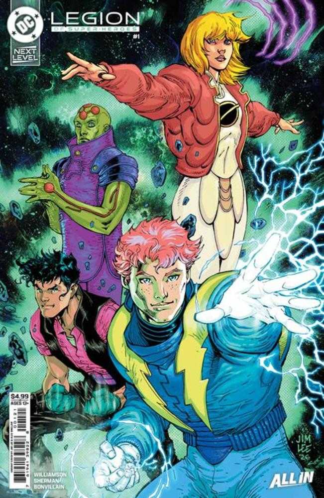 Legion Of Super Heroes #1 Cover B Jim Lee Card Stock Variant | Game Master's Emporium (The New GME)