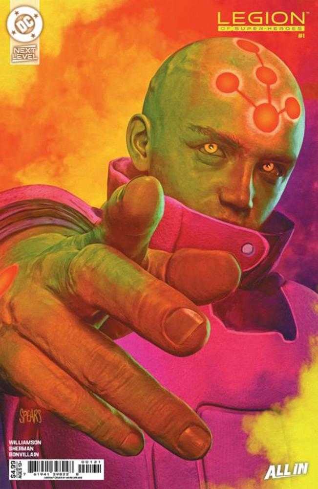 Legion Of Super Heroes #1 Cover C Mark Spears Card Stock Variant | Game Master's Emporium (The New GME)