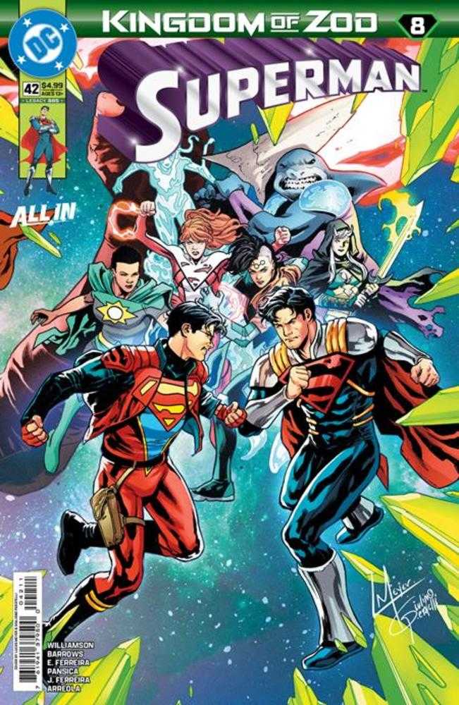Superman #42 Cover A Lucas Meyer Connecting (Kingdom Of Zod) | Game Master's Emporium (The New GME)