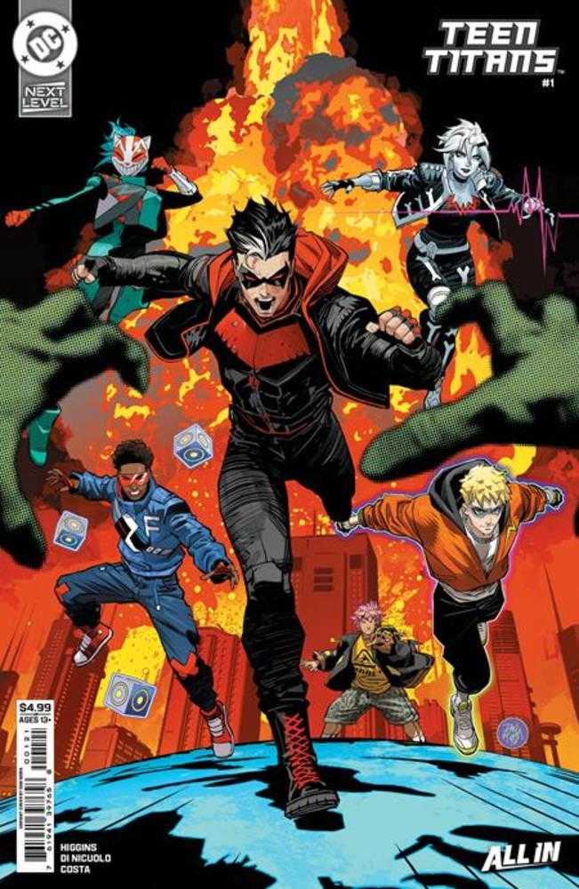 Teen Titans #1 Cover B Dan Mora Card Stock Variant | Game Master's Emporium (The New GME)