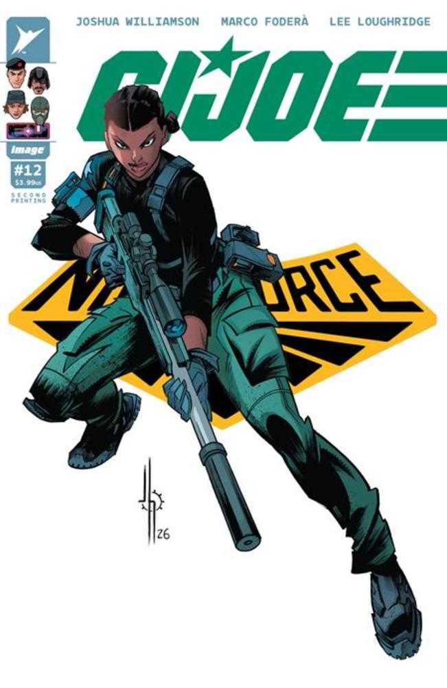 G.I. Joe #12 2nd Printing Cover A Jason Howard | Game Master's Emporium (The New GME)