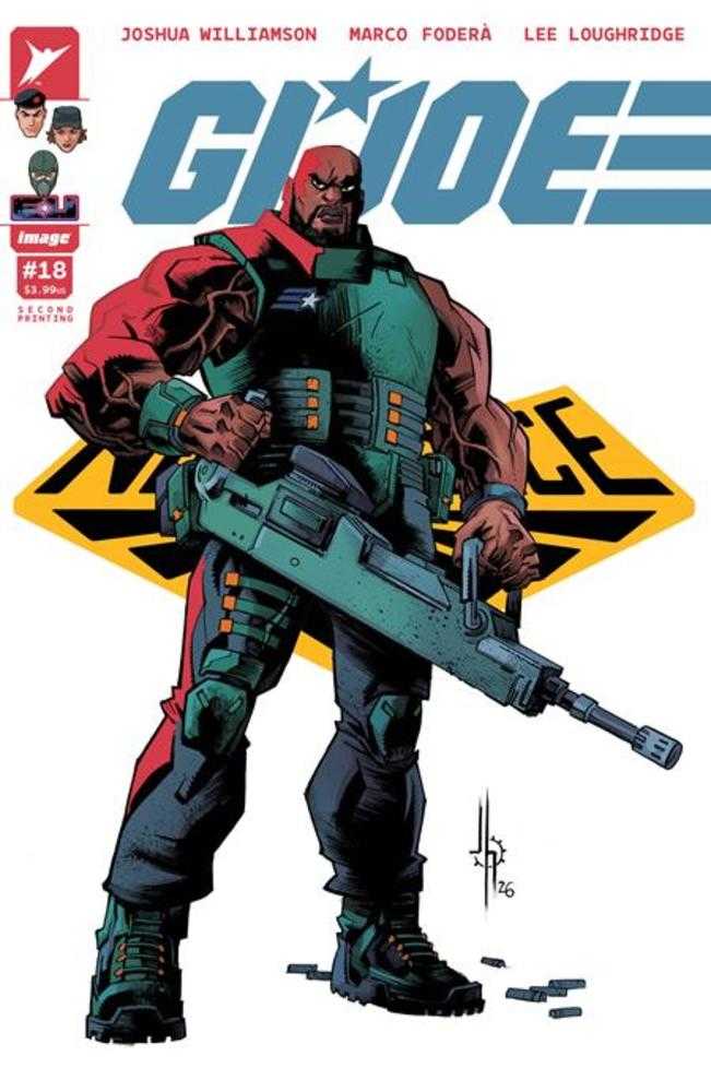 G.I. Joe #18 2nd Printing Cover A Jason Howard | Game Master's Emporium (The New GME)