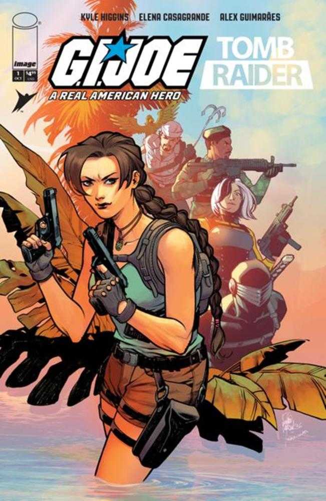 G.I. Joe A Real American Hero Tomb Raider #1 (Of 5) Cover A Elena Casagrande & Alex Guimaraes | Game Master's Emporium (The New GME)