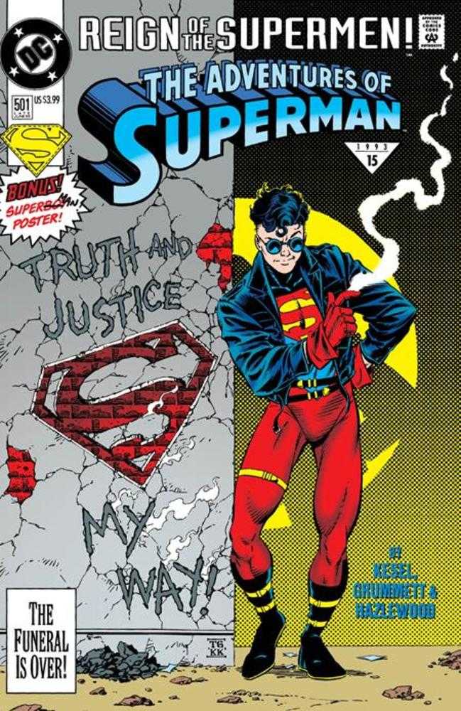 Adventures Of Superman #501 Facsimile Edition Cover A Tom Grummett | Game Master's Emporium (The New GME)