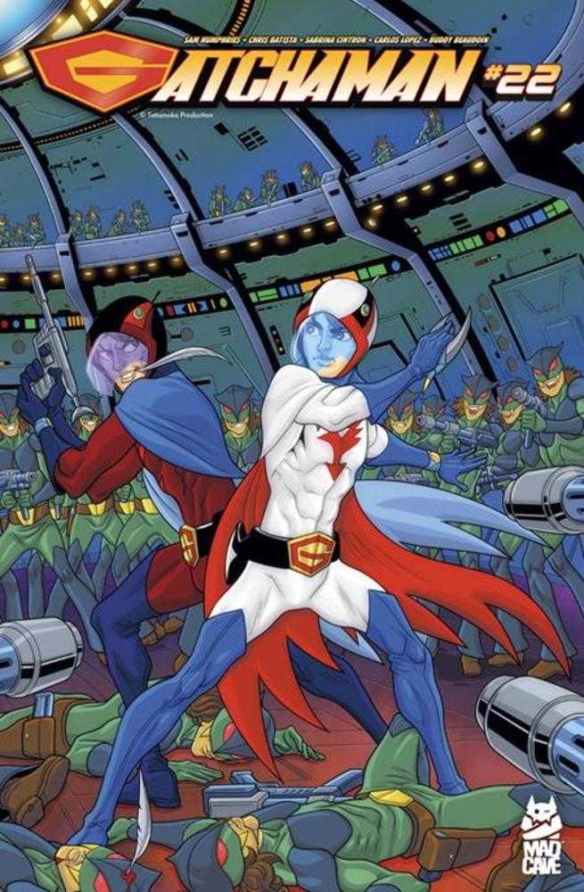 Gatchaman #22 Cover A Chris Batista Sabrina Cintron | Game Master's Emporium (The New GME)