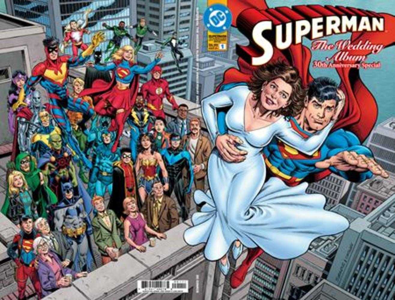 Superman The Wedding Album 30 Th Anniversary Special #1 (One Shot) Cover A Dan Jurgens & Jerry Ordway Wraparound | Game Master's Emporium (The New GME)