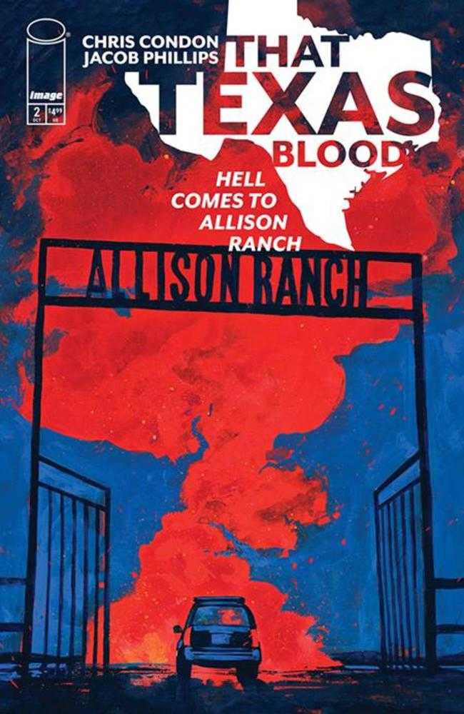 That Texas Blood Hell Comes To Allison Ranch #2 (Of 6) Cover A Jacob Phillips (Mature) | Game Master's Emporium (The New GME)
