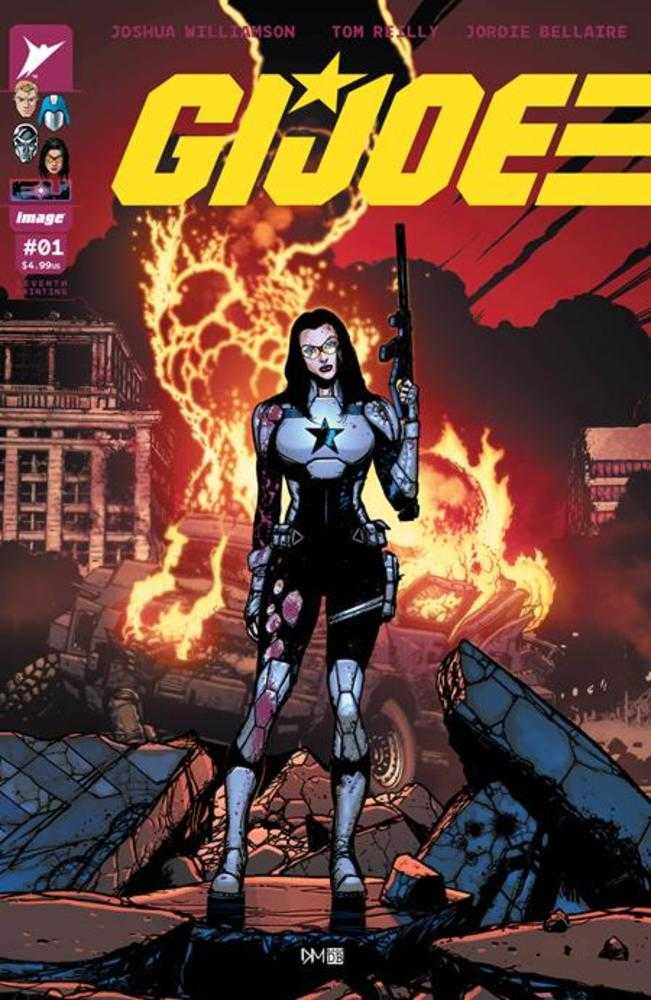 G.I. Joe #1 7 Th Printing Cover B Doug Mahnke & David Baron Variant | Game Master's Emporium (The New GME)