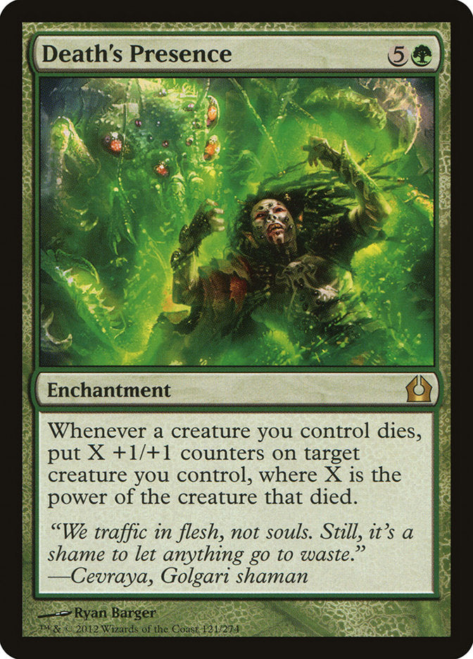 Death's Presence [Return to Ravnica] | Game Master's Emporium (The New GME)