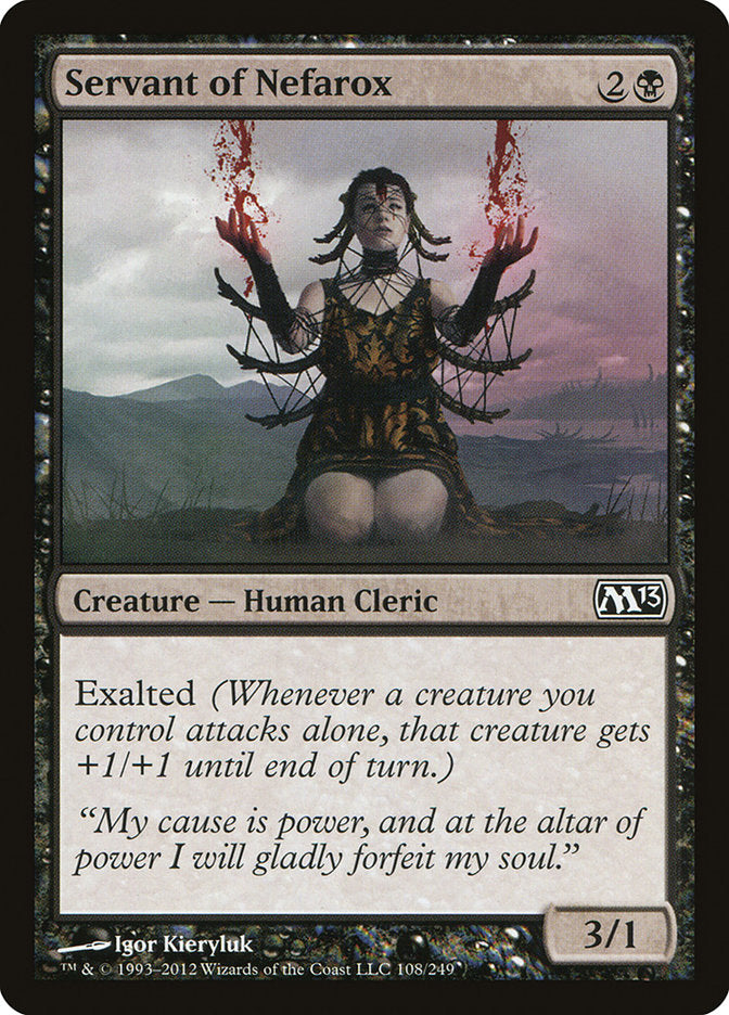 Servant of Nefarox [Magic 2013] | Game Master's Emporium (The New GME)