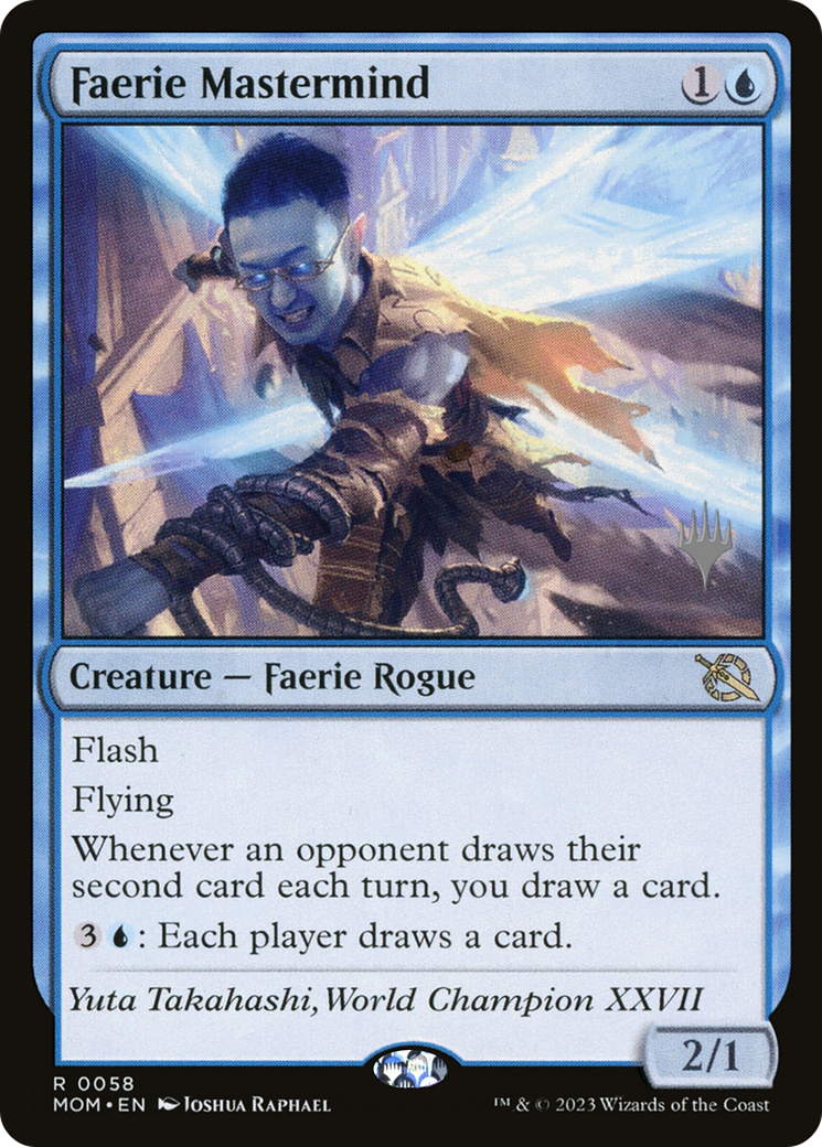 Faerie Mastermind (Promo Pack) [March of the Machine Promos] | Game Master's Emporium (The New GME)