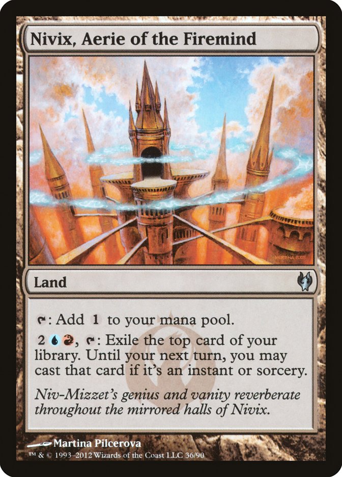 Nivix, Aerie of the Firemind [Duel Decks: Izzet vs. Golgari] | Game Master's Emporium (The New GME)