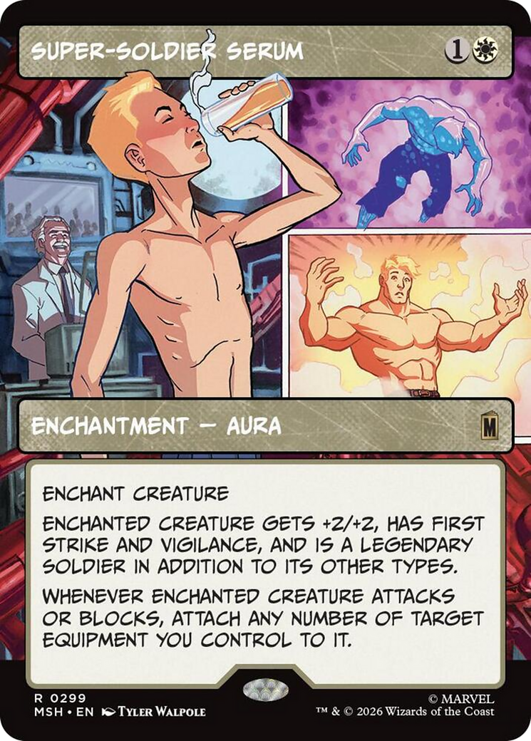 Super-Soldier Serum (Borderless) [Marvel Super Heroes] | Game Master's Emporium (The New GME)