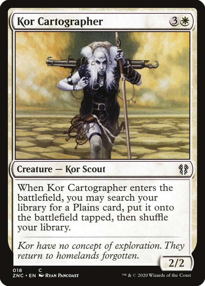Kor Cartographer [Zendikar Rising Commander] | Game Master's Emporium (The New GME)