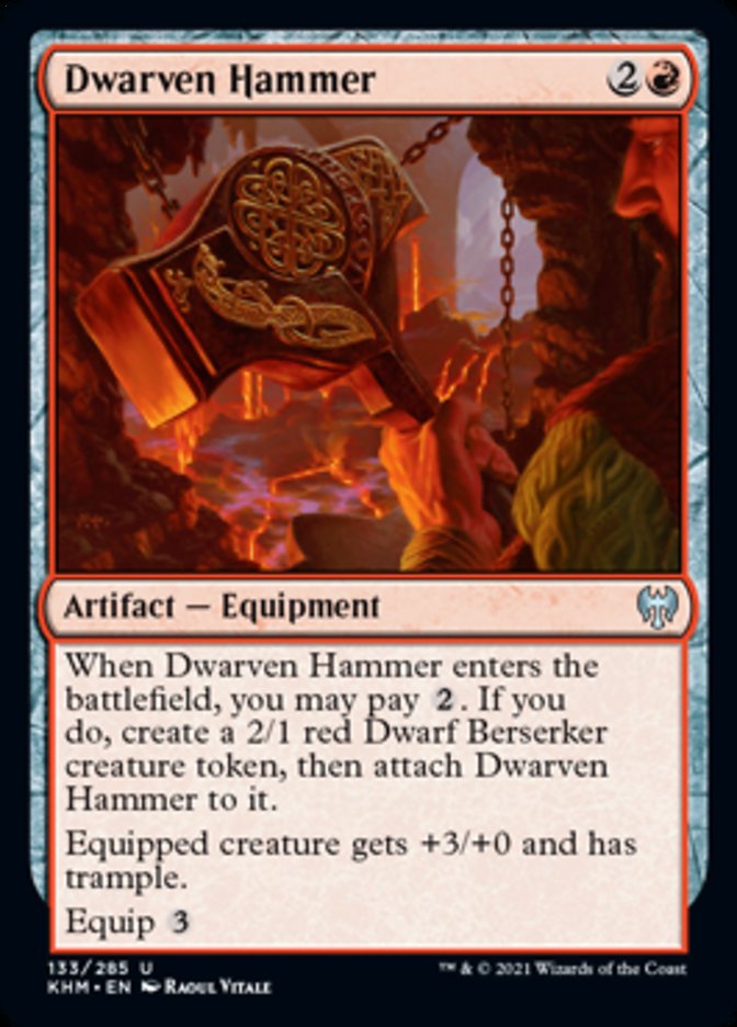 Dwarven Hammer [Kaldheim] | Game Master's Emporium (The New GME)