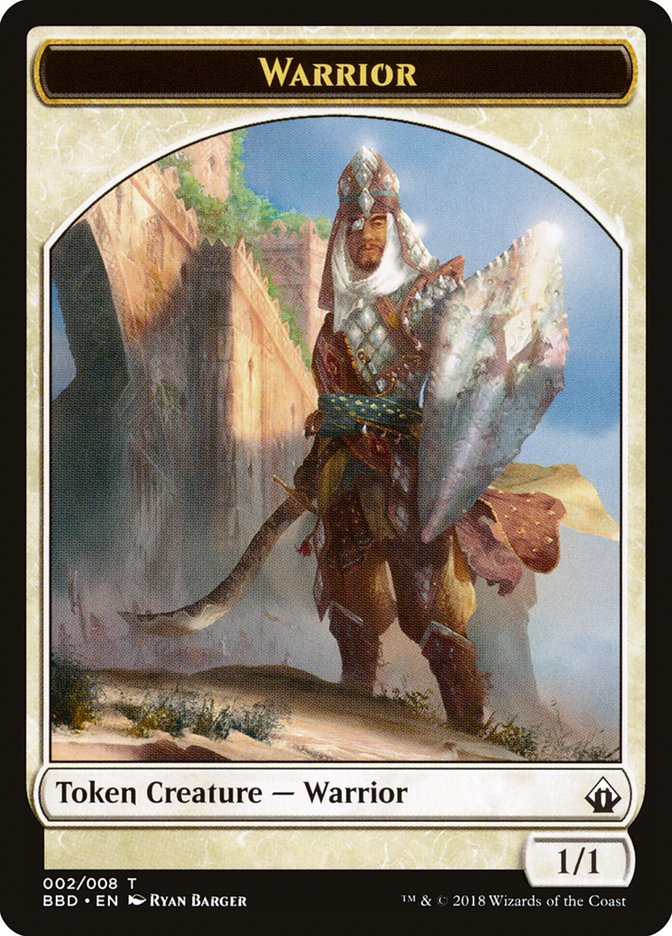 Warrior Token [Battlebond Tokens] | Game Master's Emporium (The New GME)