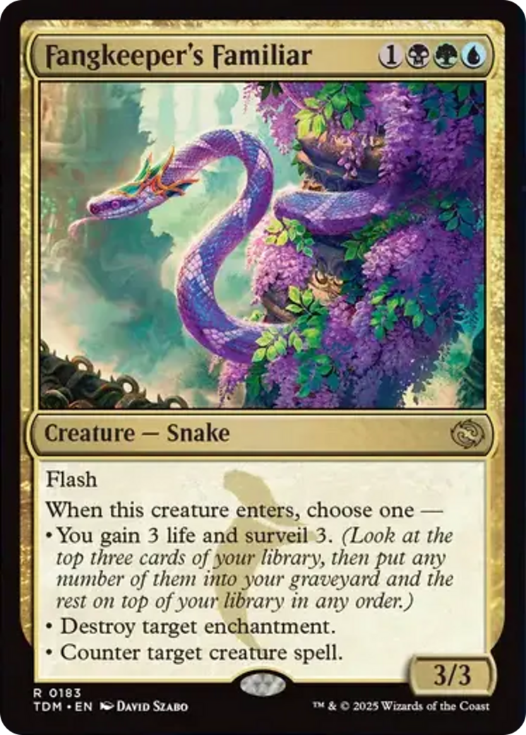 Fangkeeper's Familiar [Tarkir: Dragonstorm] | Game Master's Emporium (The New GME)