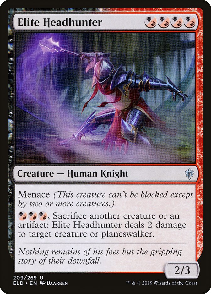 Elite Headhunter [Throne of Eldraine] | Game Master's Emporium (The New GME)